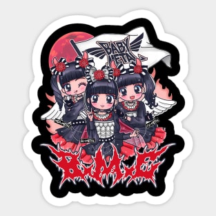 Baby Metal Cartoon Sticker